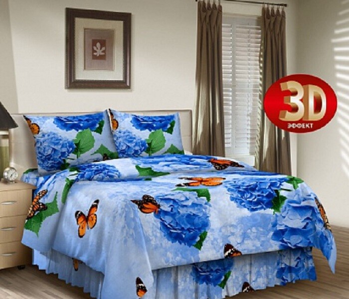 Постельное белье 1,5 сп