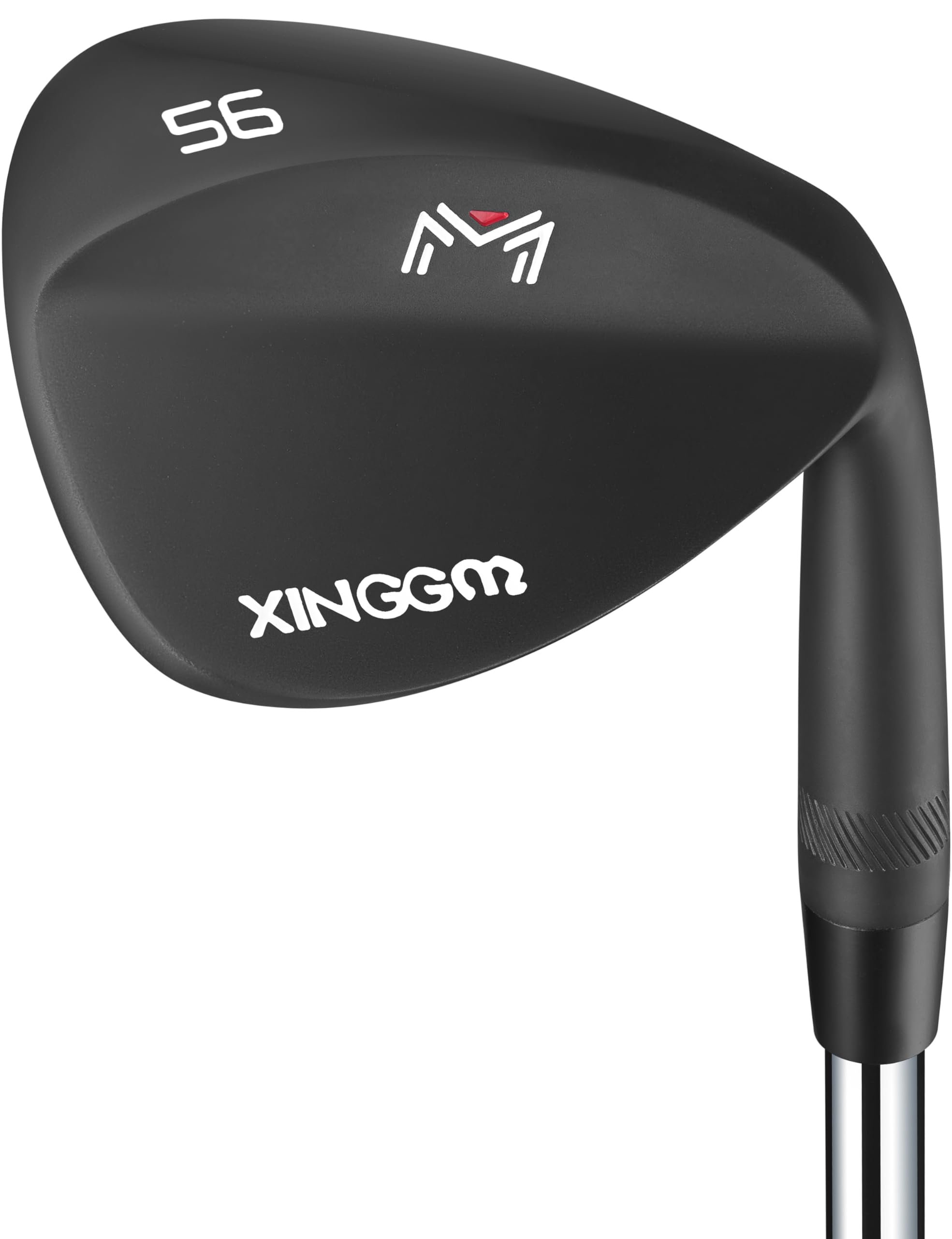 Сэнд-клин Кованый Гольф-клин для мужчин градусов Гэп-клин Лоб-клин для Фрезерованная поверхность увеличивает вращение облегчает выход из бункеров 56 чёрный